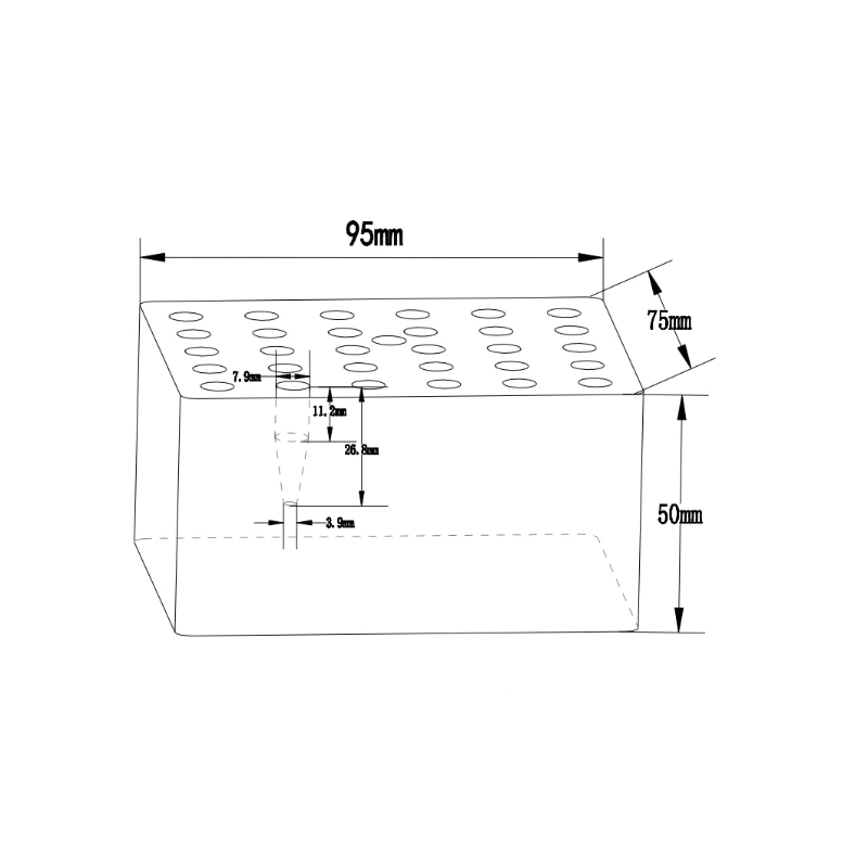 Hfh Dry Bath/Dry Bath Incubator/Metal Dry Bath/Heating Heat Block Accessory